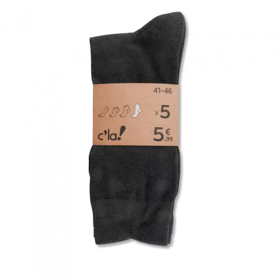 Chaussettes NOIR C LA