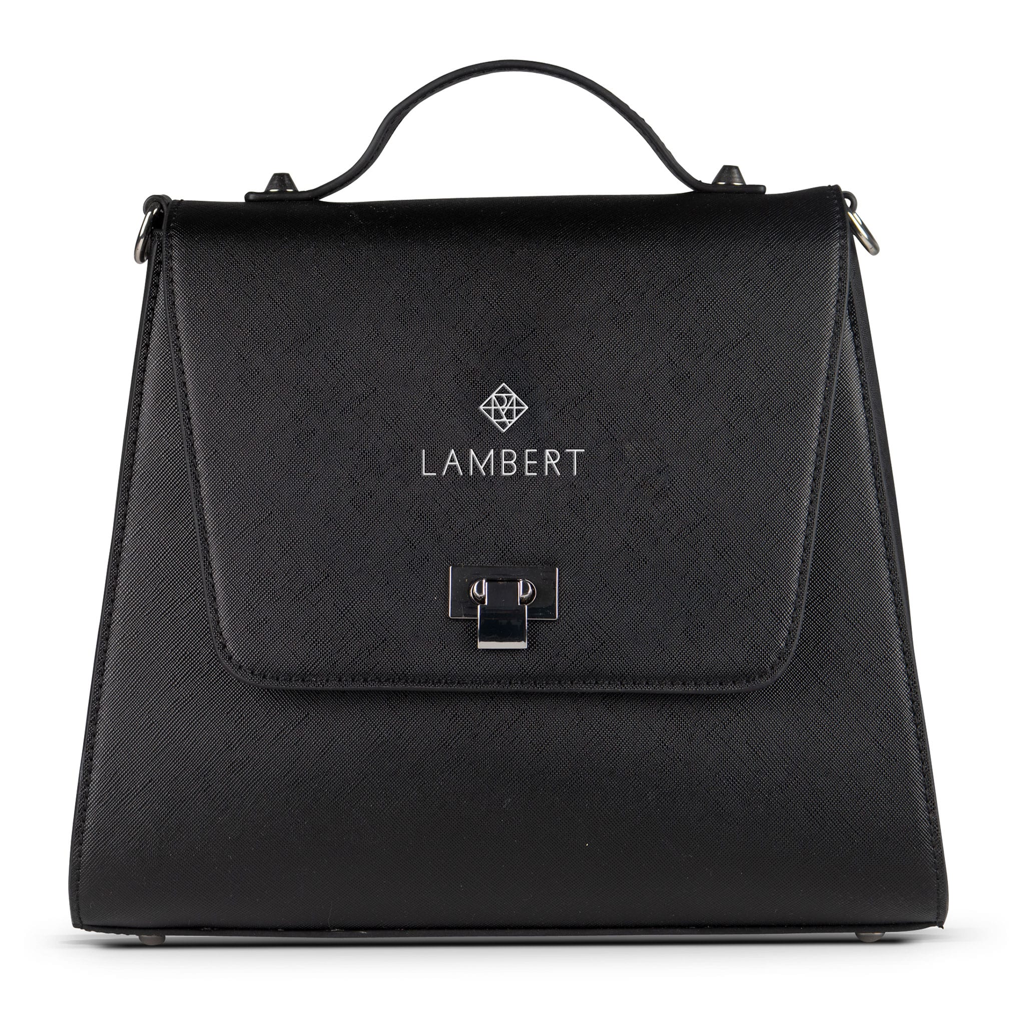 Lambert Sac à Dos et à Bandoulière Elie - Saffiano Noir