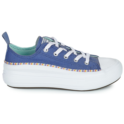 Converse - CHUCK TAYLOR ALL STAR MOVE SEASONAL OX - Bleu