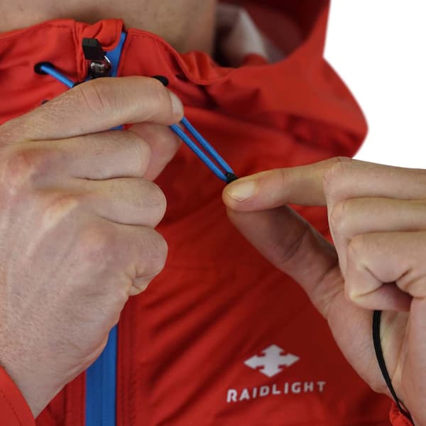 Veste ski de randonnée RAIDLIGHT RAIDSHELL MP+ JACKET NEO RED
