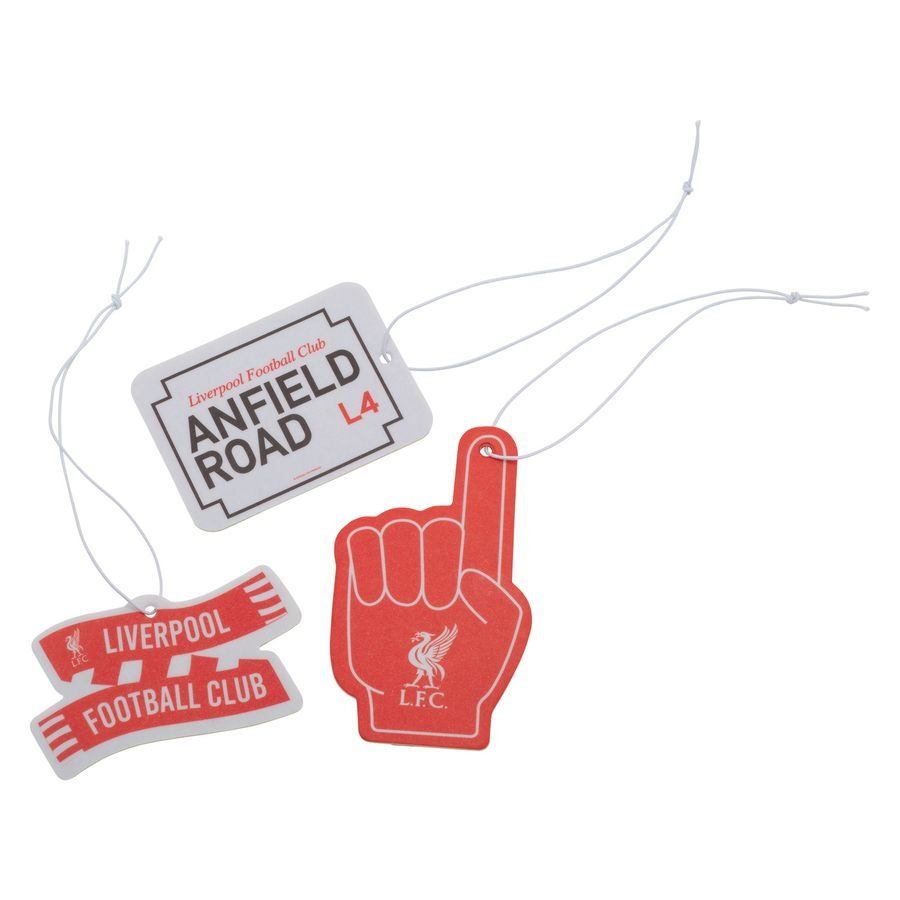 Liverpool Désodorisant Pack de 3 - Rouge/Blanc