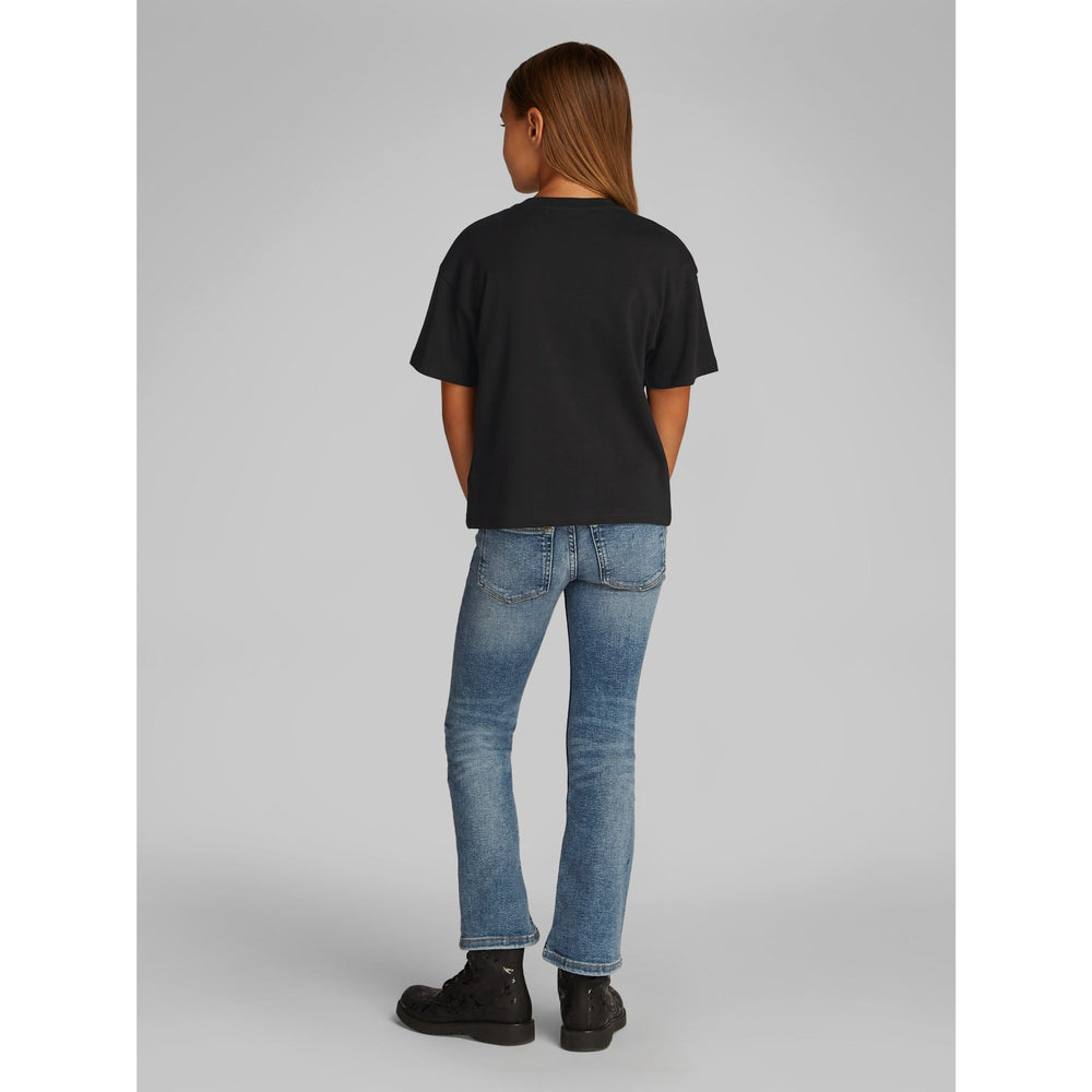Køb Calvin Klein Ck Black Script Logo Boxy Ss T-Skjorte