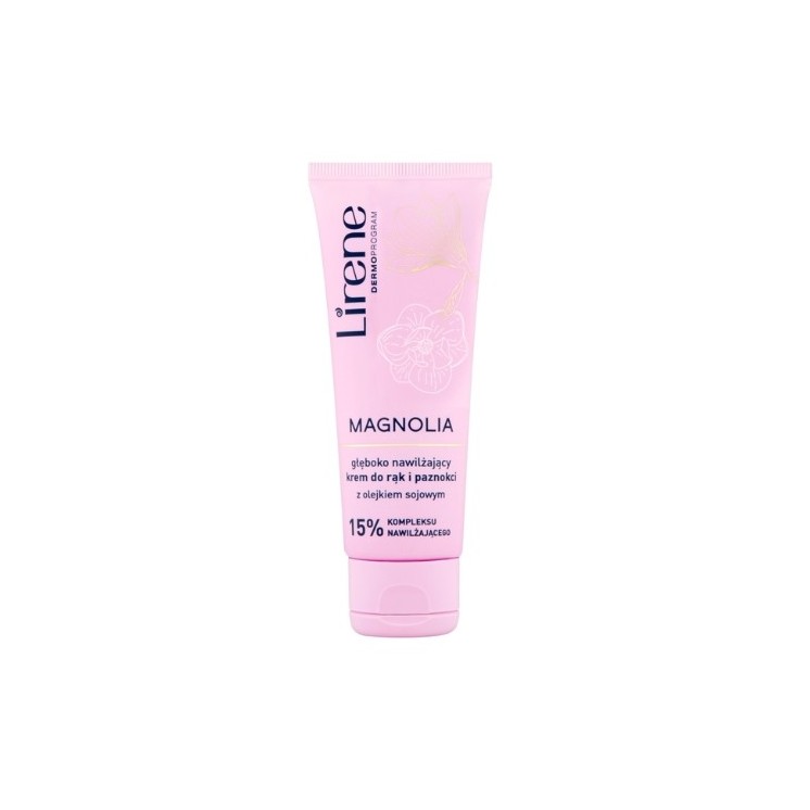 Lirene Tiefenfeuchtigkeitsspendende Hand- und Nagelcreme Magnolia 75 ml