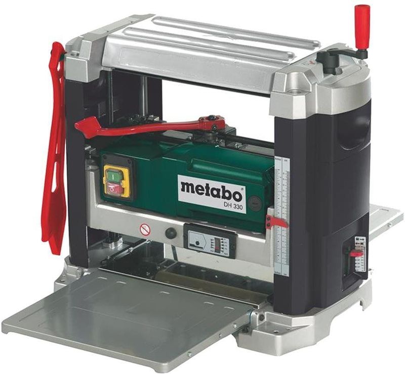Metabo - DH 330 - Vlak-en Vandiktebank - Inclusief Ingebouwde HSS-Schaafbeitels