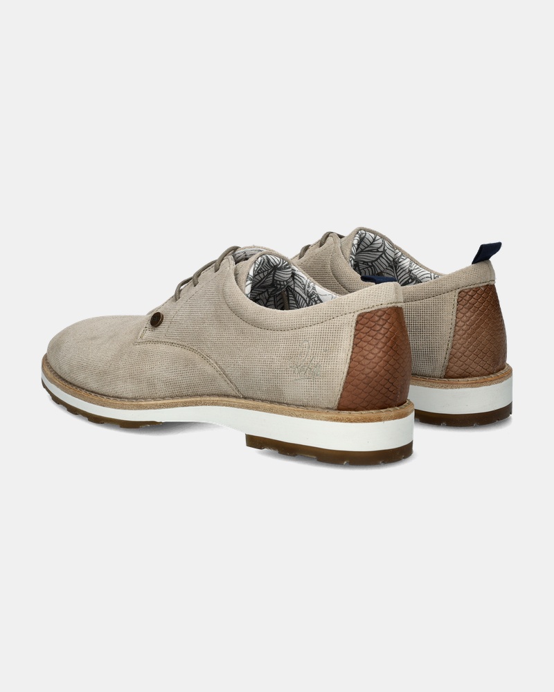 Rehab Pozato Dots Lage nette schoenen  - beige