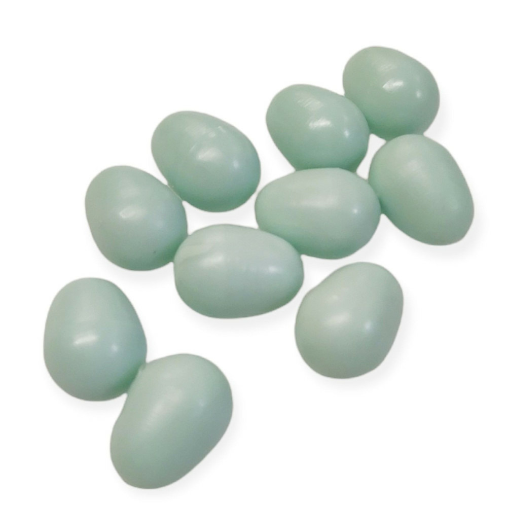 10 œufs artificiel en plastique ø 1.6 cm pour canari
