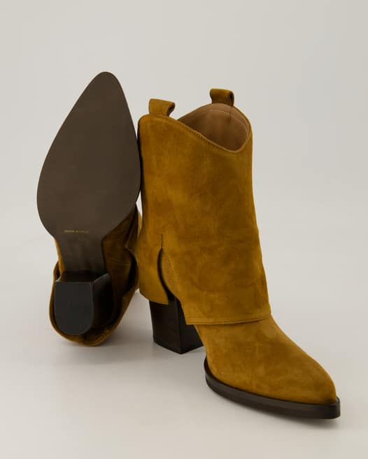 George Watts H472 Cowboyboots in Braun