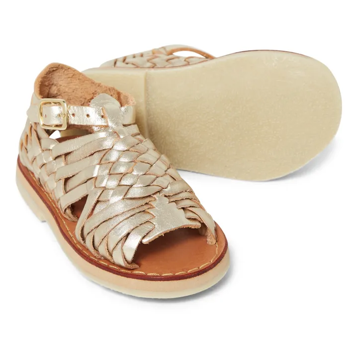 Mapache Sandales Sandalita | Doré