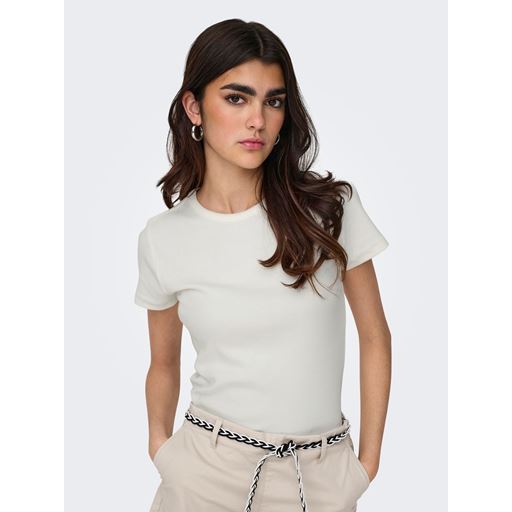 JDY Solar T-shirt, Cloud Dancer, XL