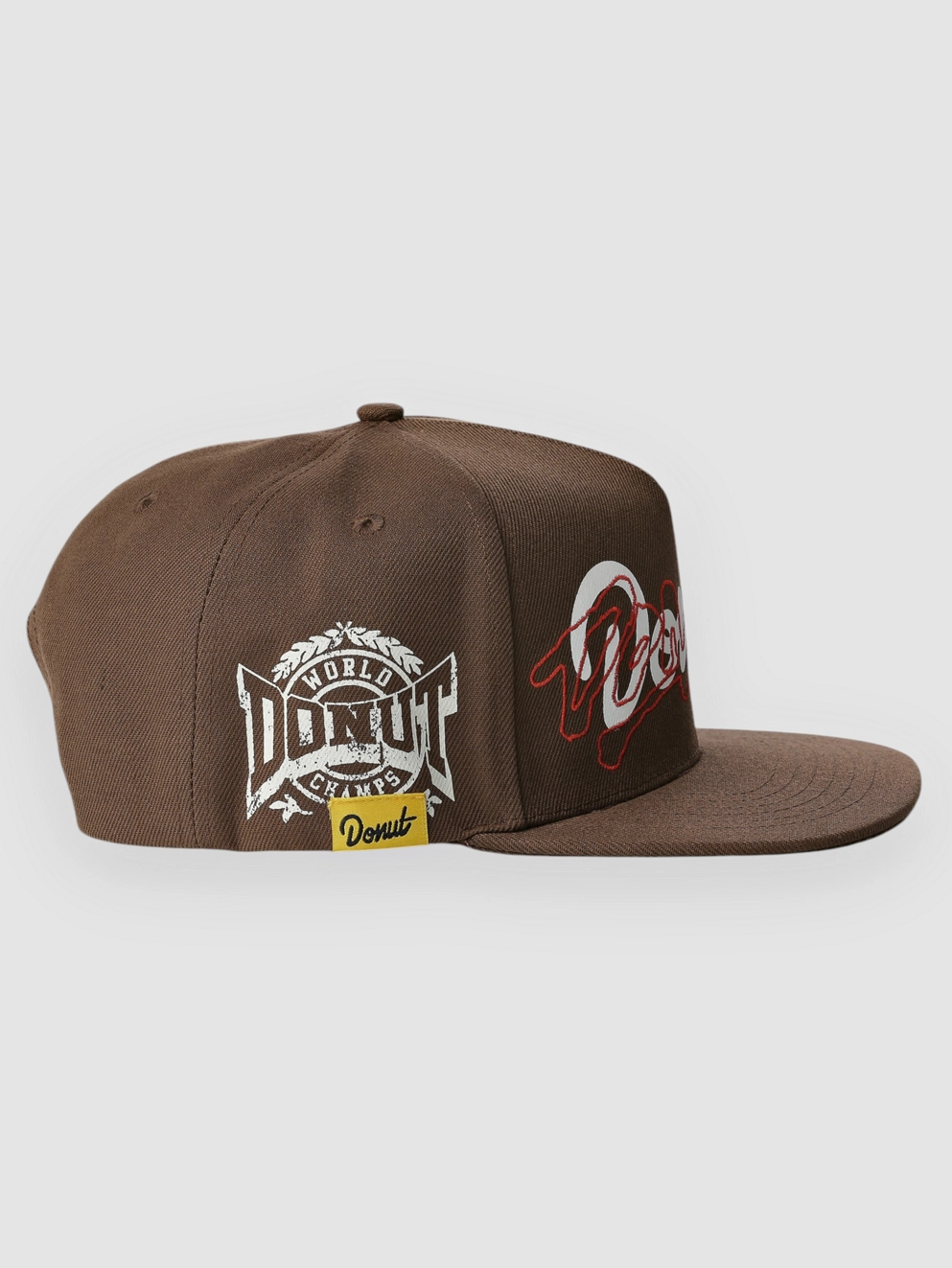 Donut World Champs Cap brown