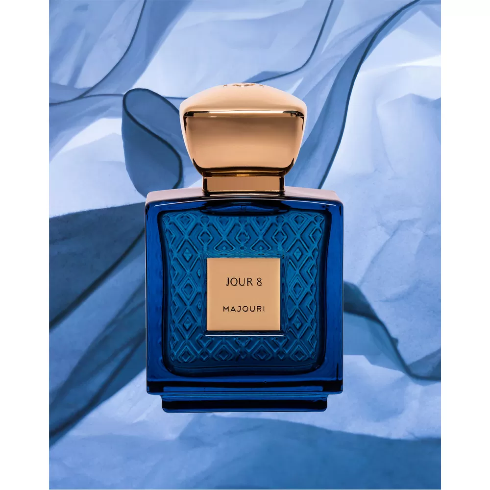 Majouri Jour 8 Perfume In Blue  - 75 ml.