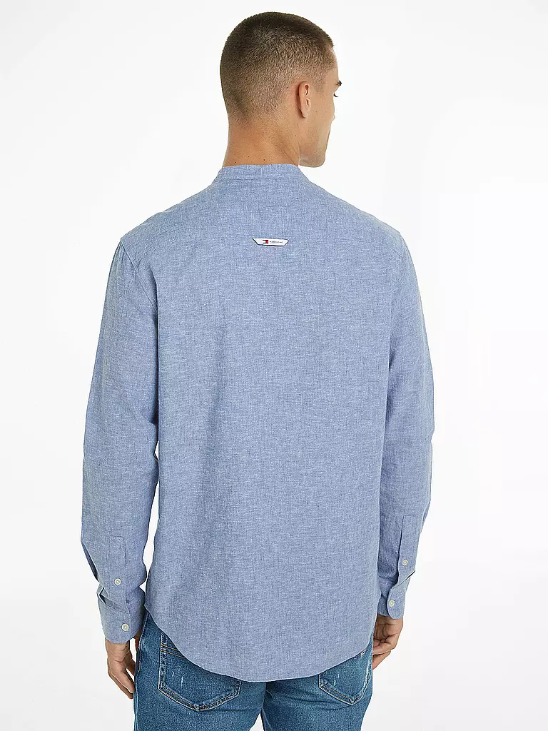 TOMMY JEANS Hemd Regular Fit  hellblau