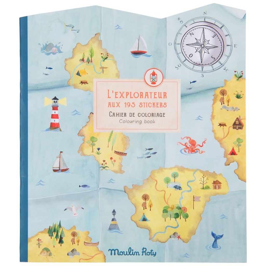 Moulin RotyMoulin Roty   Stickerheft der Forscher