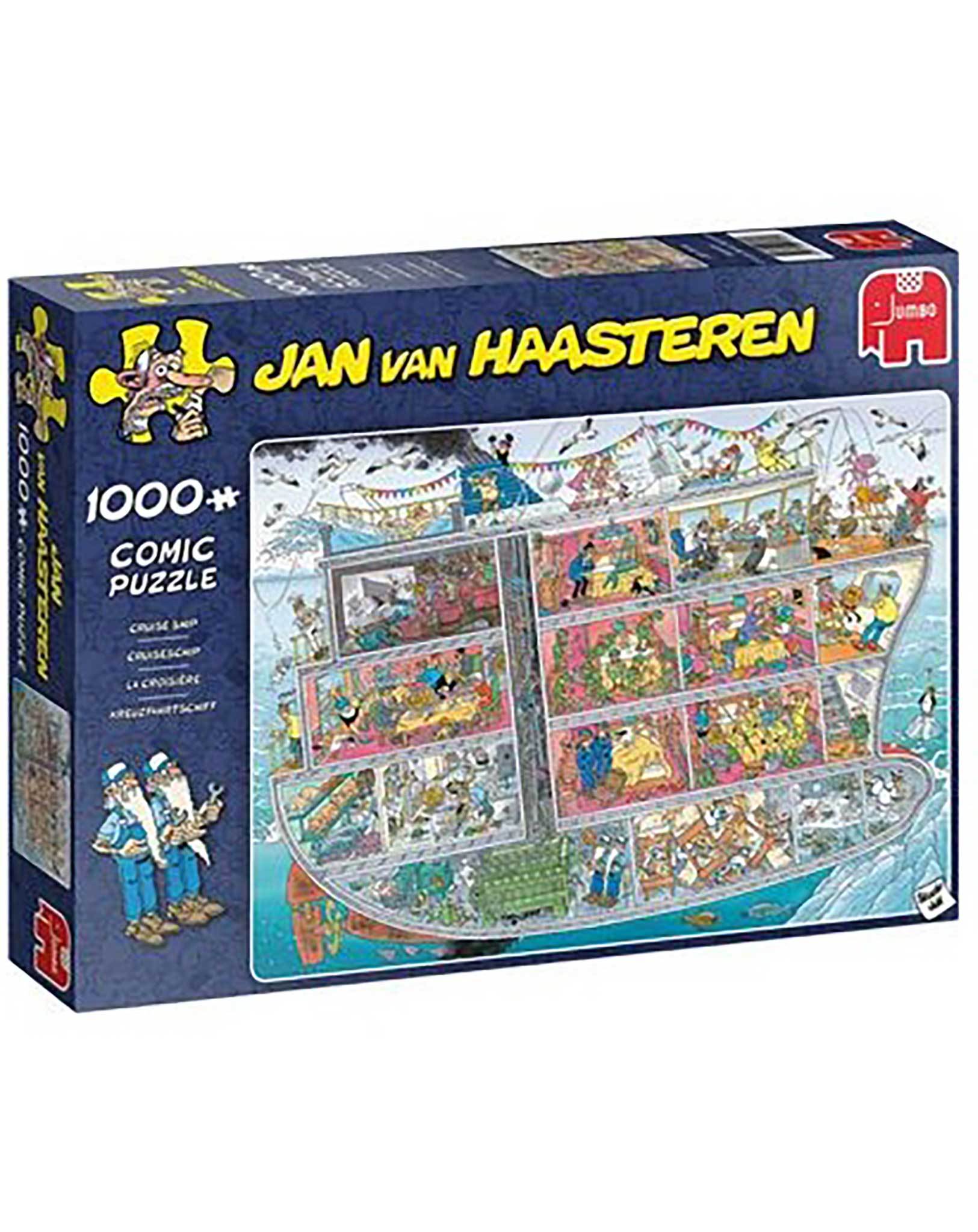 Jan van Haasteren - Kreuzfahrtschiff   (Puzzle)