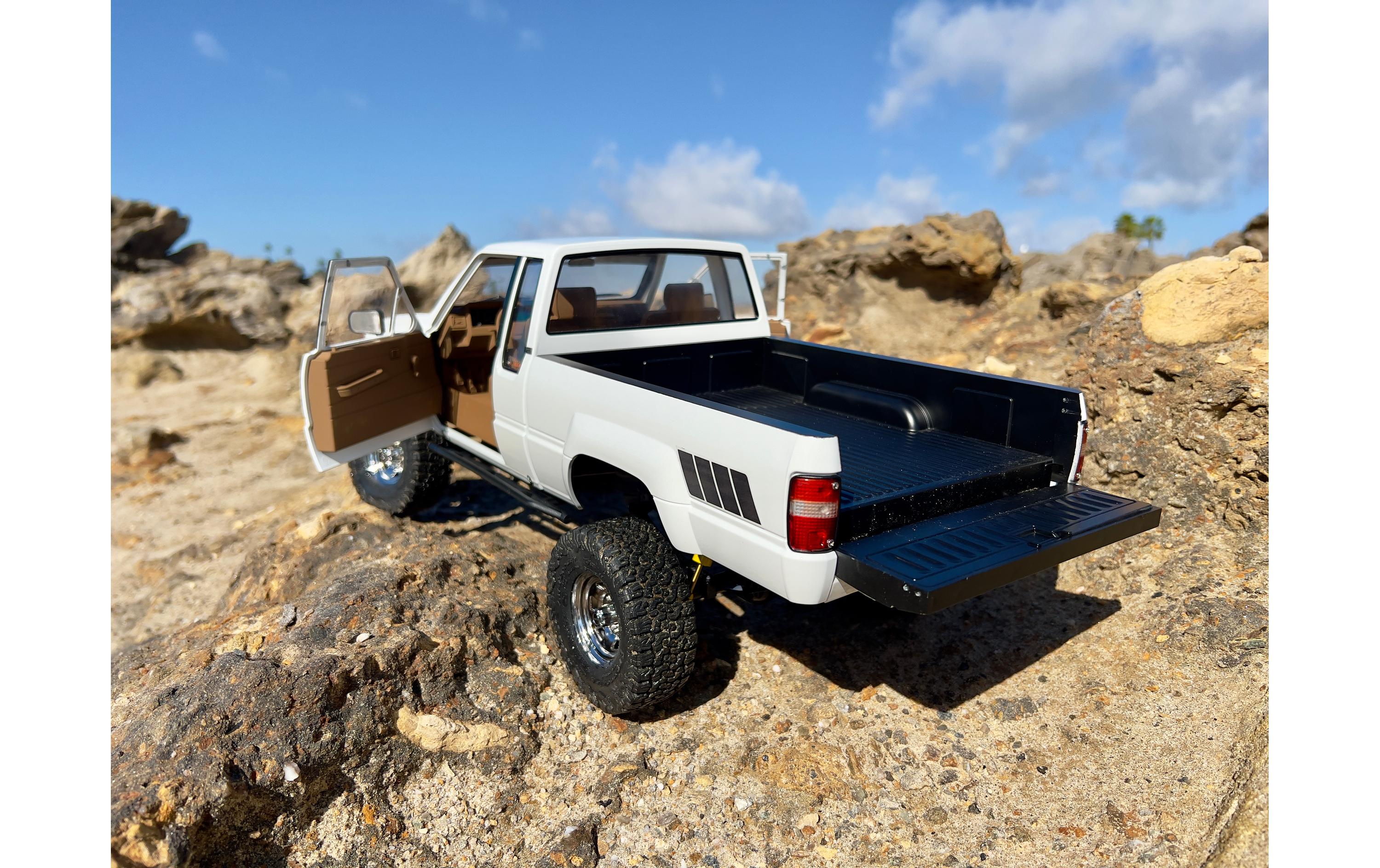 Scale Crawler Trail Finder 2 LWB Toyota XtraCab RTR 1:10<br>Scale Pick-Up mit lizenzierter 1987 Toyota XtraCab hardbody Karosserie