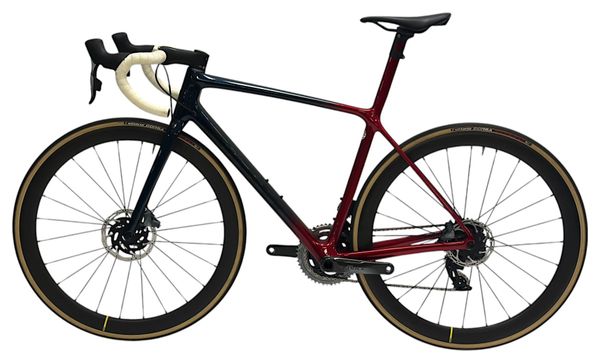 Vélo Route Giant TCR Advanced SL Sram Force Etap AXS 12V Bleu Rouge 2021 - Produit Reconditionné