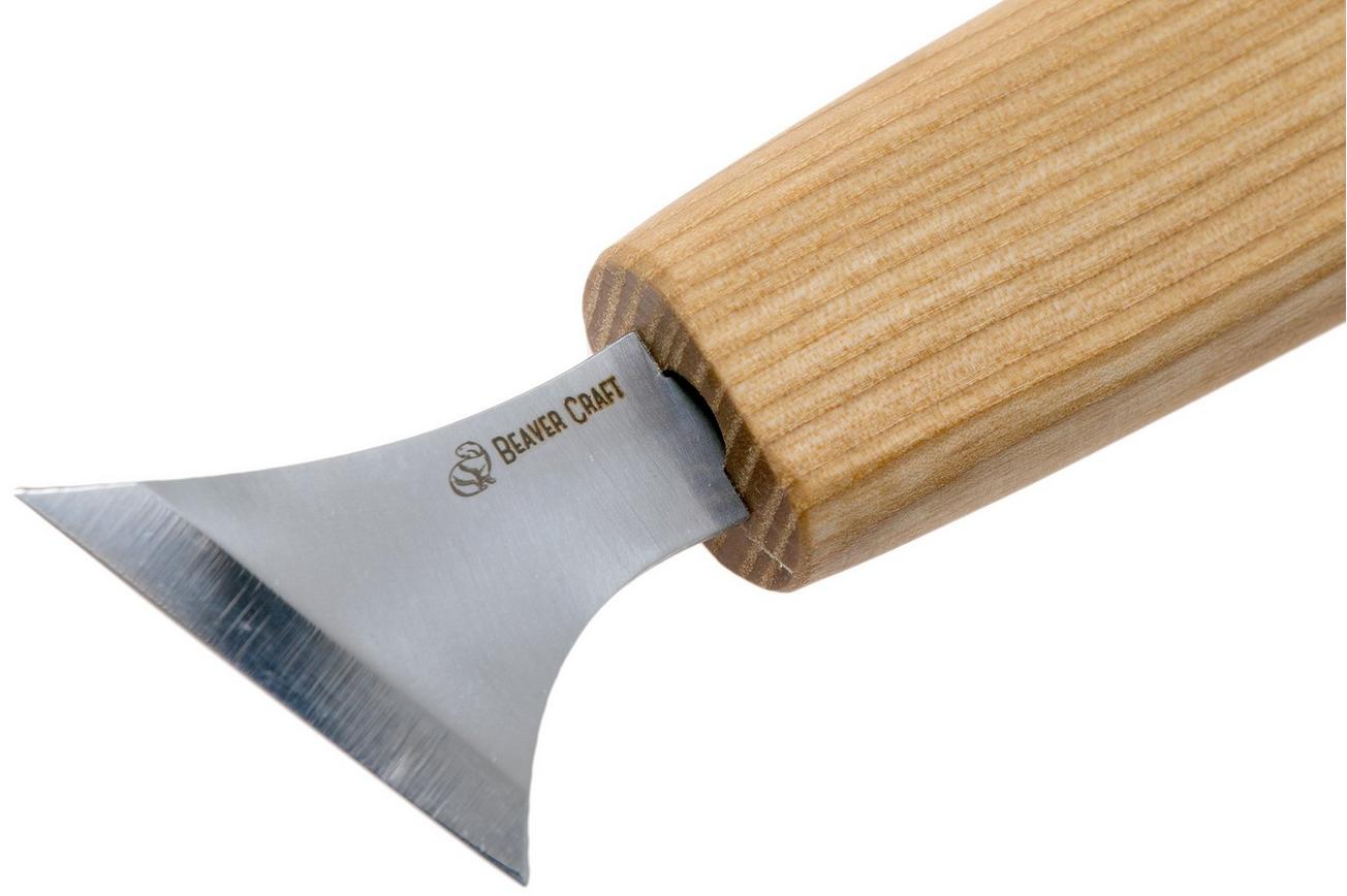 BeaverCraft Geometric Carving Knife C10, houtsnijmes voor geometrisch houtsnijden