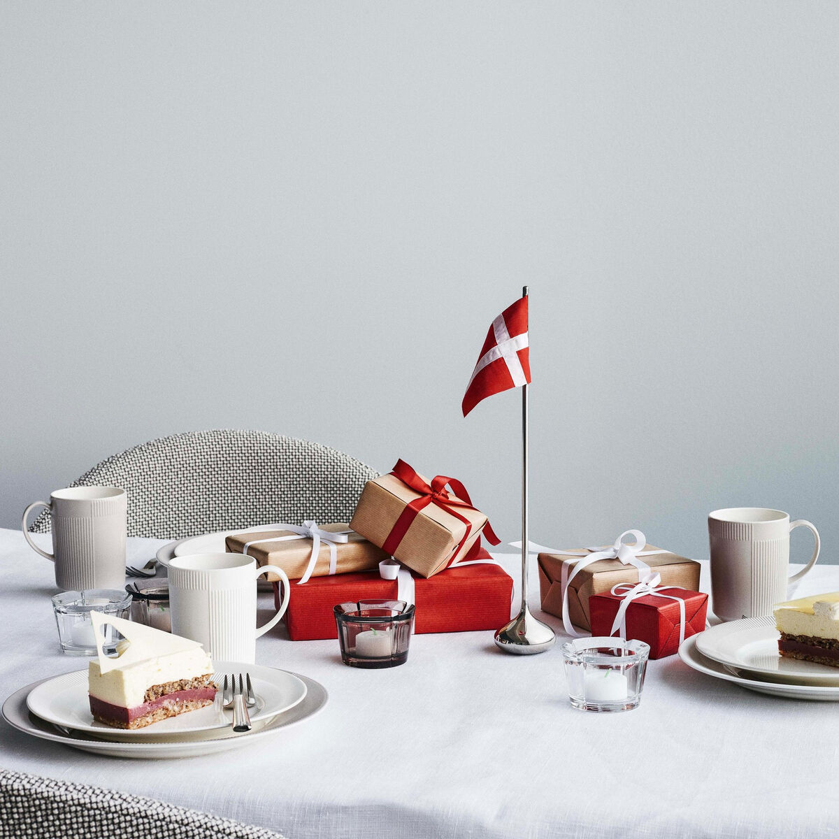 Bordflagg Dansk 35 cm