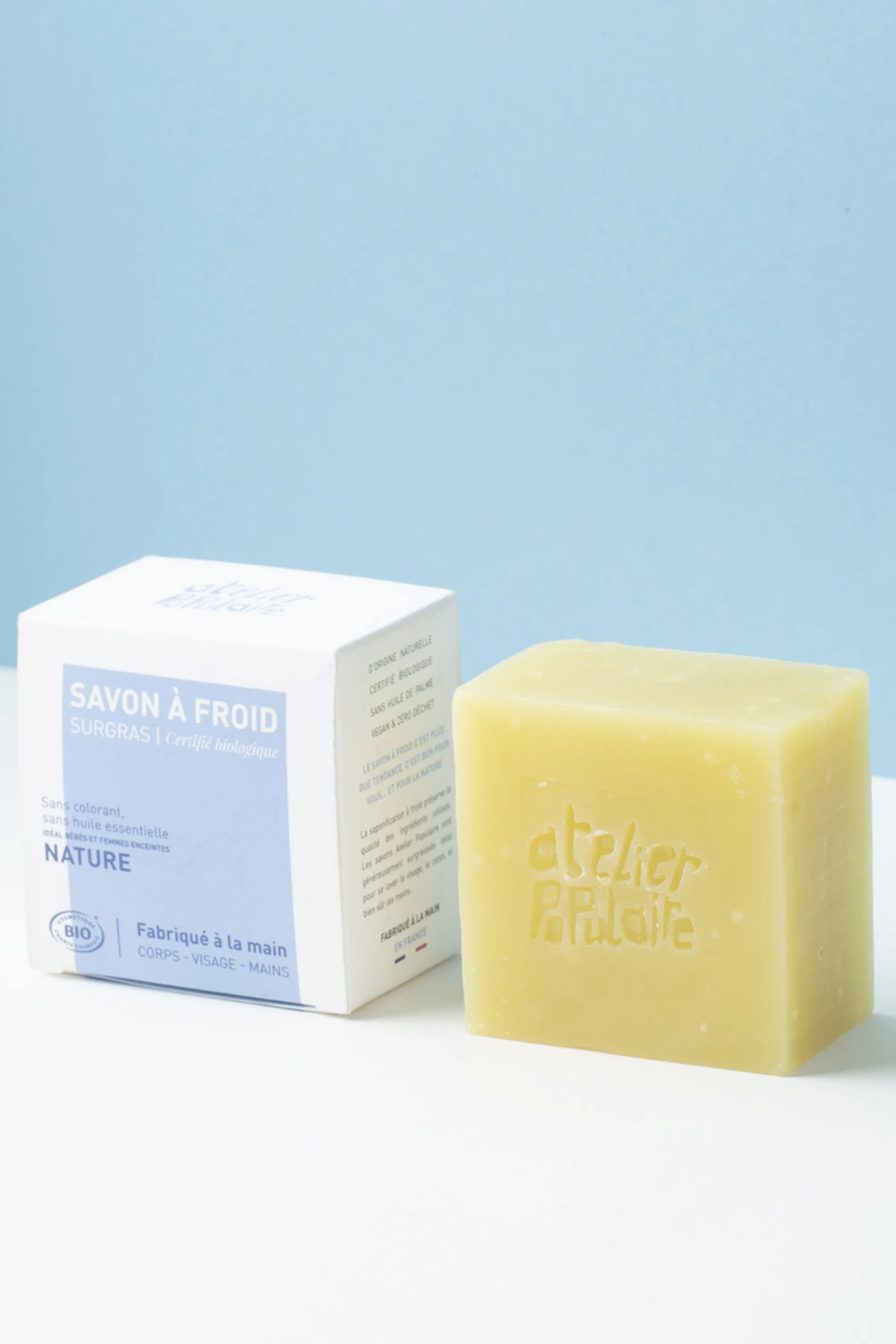 Atelier Populaire Savon surgras Nature-90 g