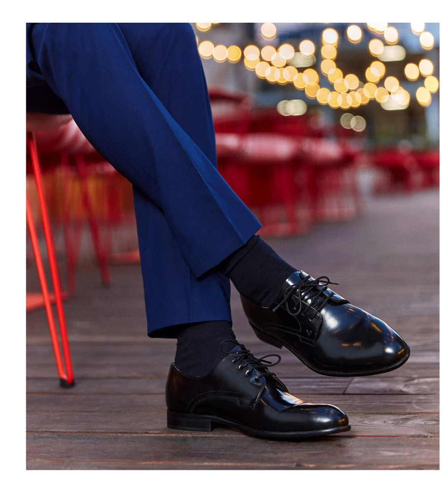 Sapatos Martinelli Richmond de couro preto