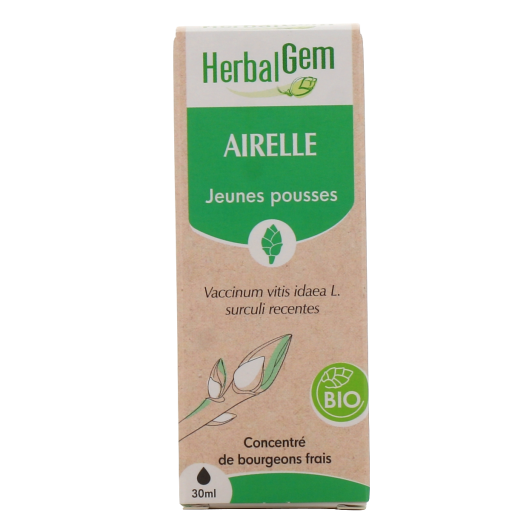 Herbalgem macérat airelle bio - Gemmothérapie concentrée