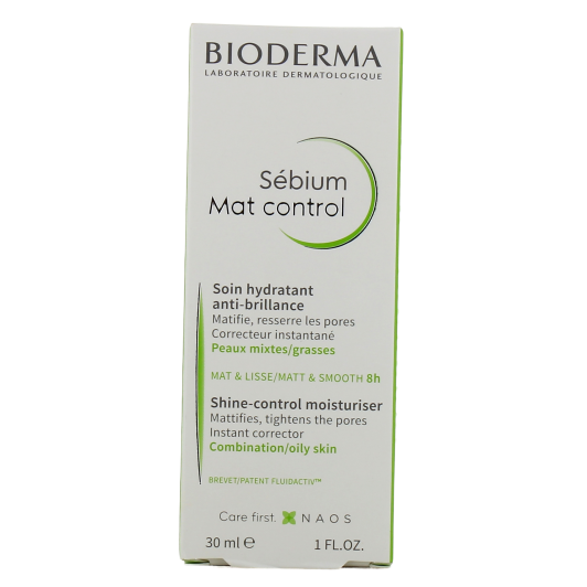 Soin visage matifiant et anti-brillance Bioderma Sébium Mat Control