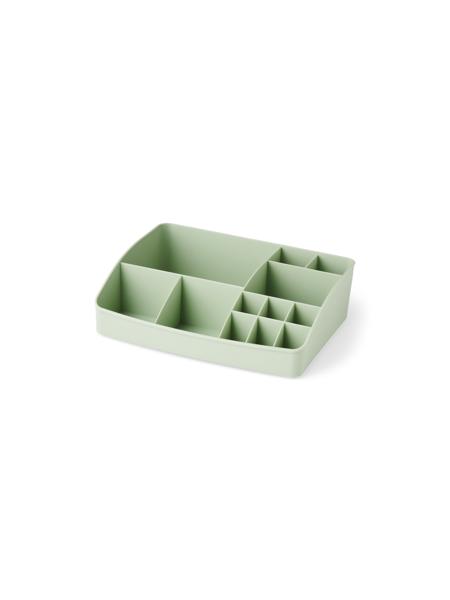 Makeup-opbevaring | 25,5 x 20 x 7,5 cm.  | Dusty Green