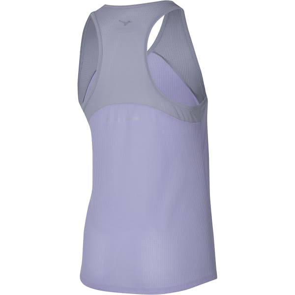 Débardeur running MIZUNO ACTIVE DRYAEROFLOW TANK W PASTEL LILAC