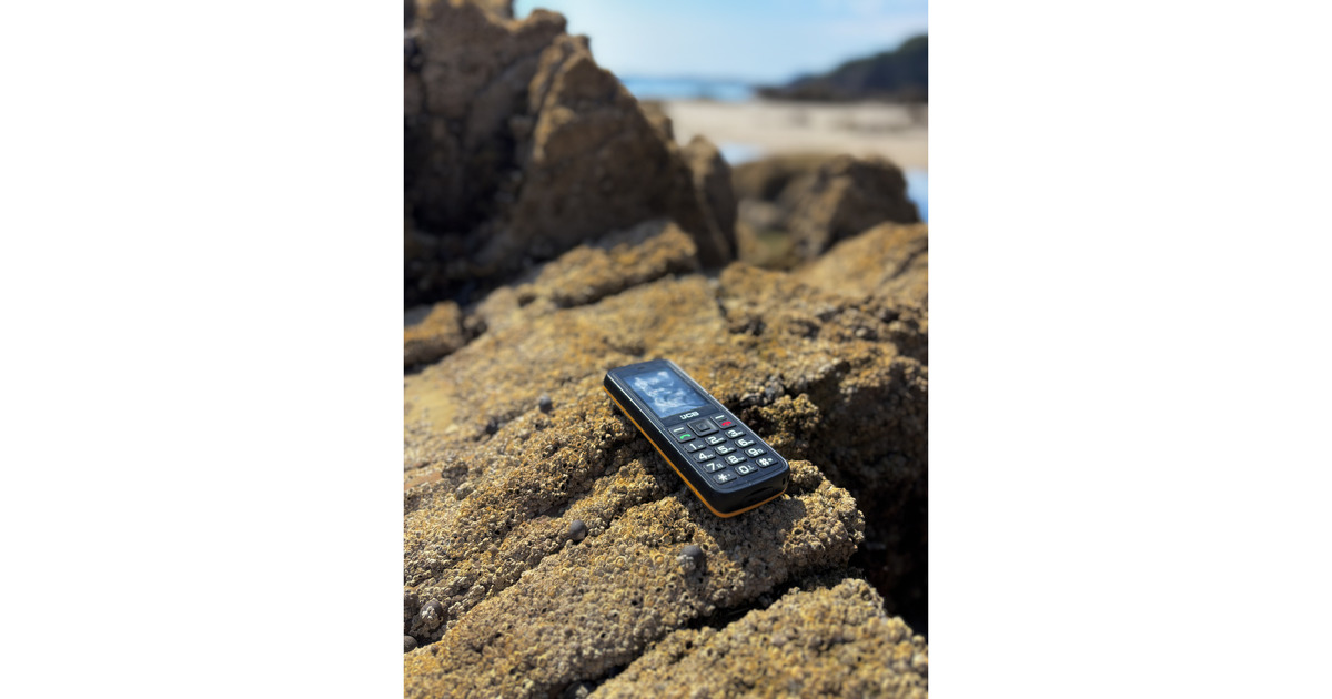 JCBTradesman 2F mobiele telefoon  (Zwart/oranje, 2.4