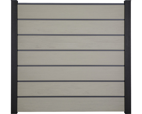 Hoofdelement GroJa Flex Grande Premium incl. sierstrip insteeksysteem zonder palen 180 x 180 cm zand