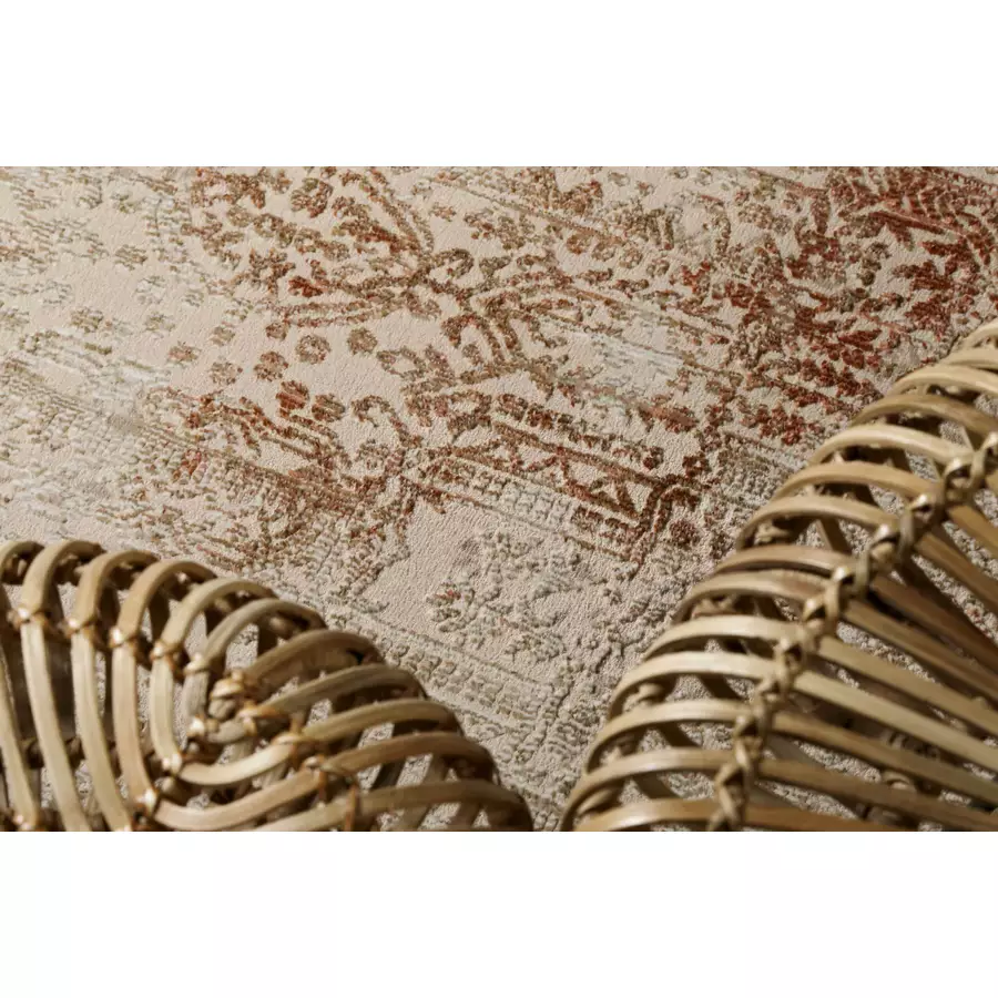 Wecon home Kurzflorteppich Rococo Vintage beige