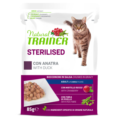Trainer Natural Sterilised Ente in Sauce 12x85g
