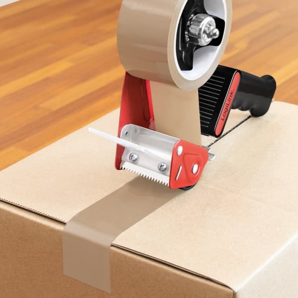 LogiLink Pakketape Quiet 48 mm x 66 m, brun 6-pakning