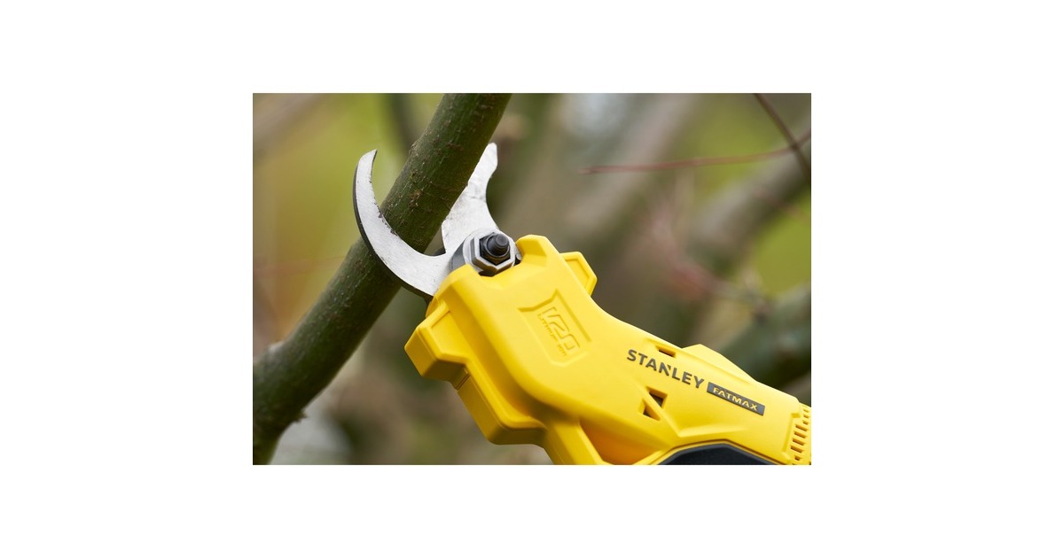 StanleyFATMAX V20 18V Takkenschaar SFMCPP32M1-QW  (Geel/zwart, Accu (4.0 Ah) en oplader inbegrepen)