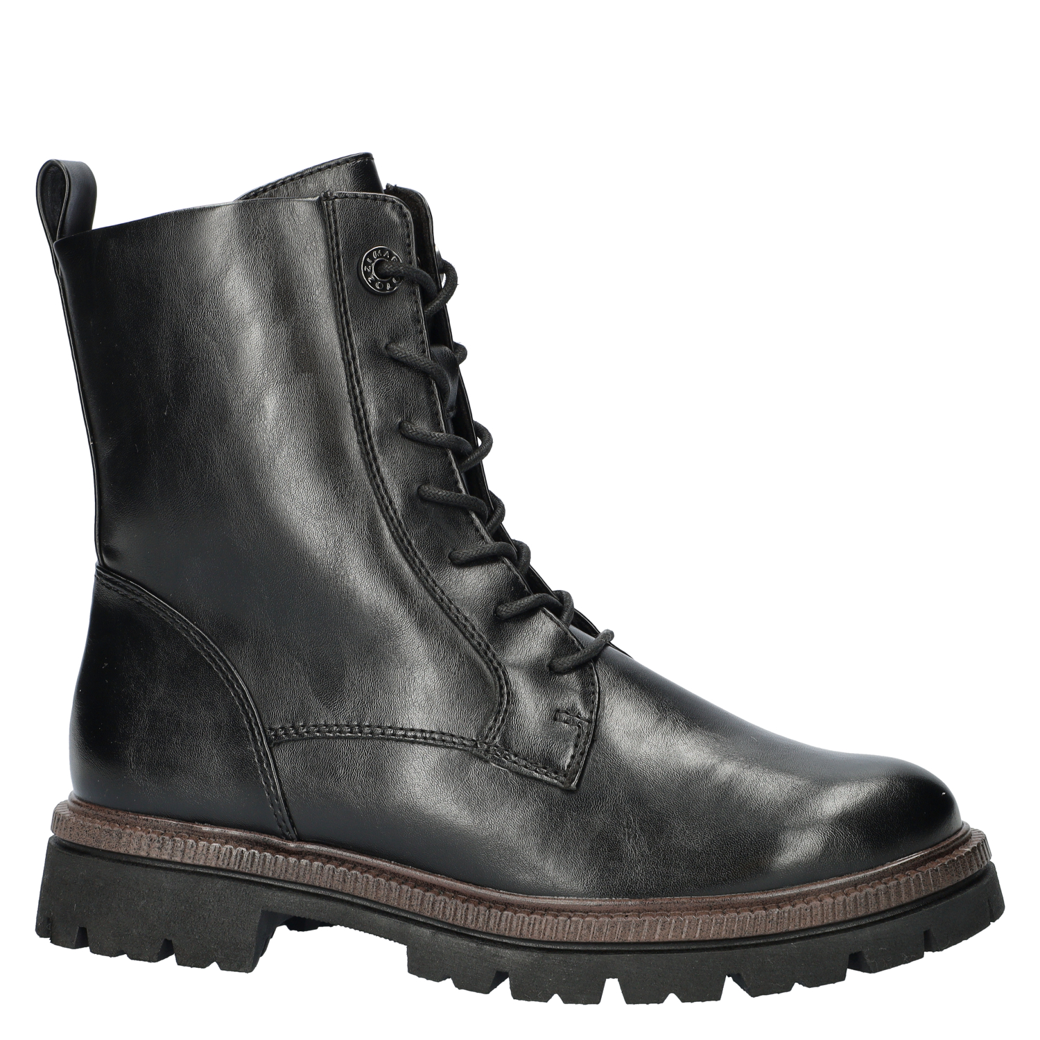 Marco Tozzi dames veterboot Marco Tozzi Zwart
