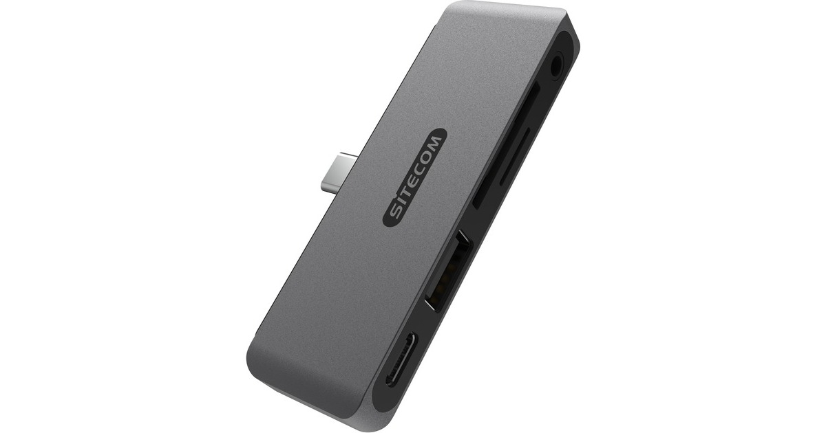Sitecom5-in-1 iPad Multiport usb-hub  (Grijs)