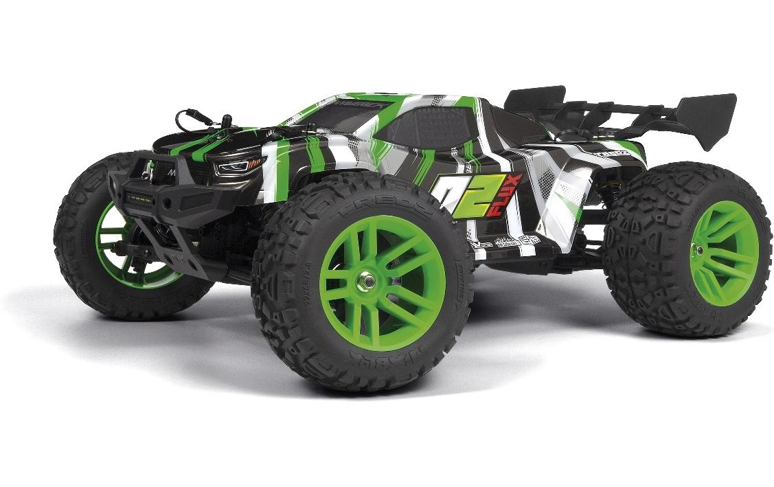 Stadium Truck Quantum2 XT Flux Grün , 1:10<br>Off-Road RC Modell mit Brushless Allradantrieb