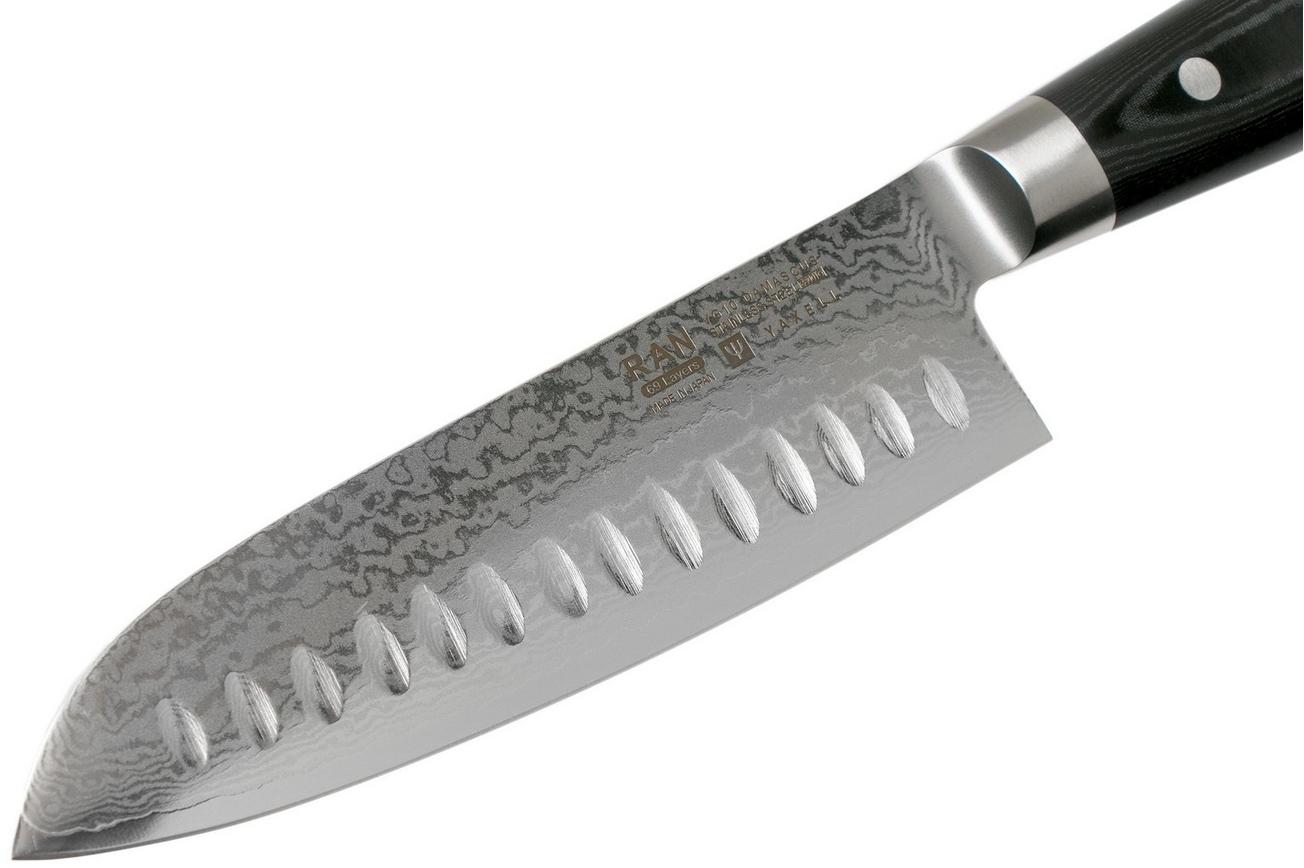 Yaxell Ran 36018 santoku met kuiltjes 16.5 cm