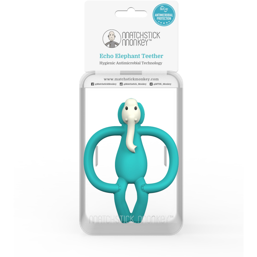 MATCHSTICK MONKEY™ Beißring Echo Elefant