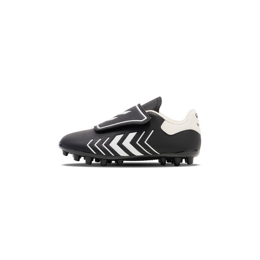 Hummel Chaussures de football Hattrick MG - Noir/Blanc Enfant