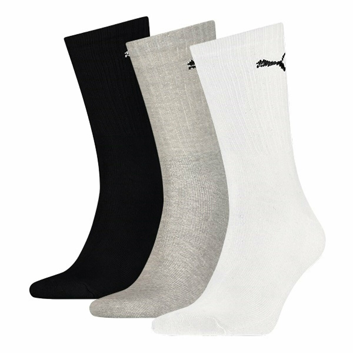 PUMA<br>Conjunto de 3 pares de meias de tênis