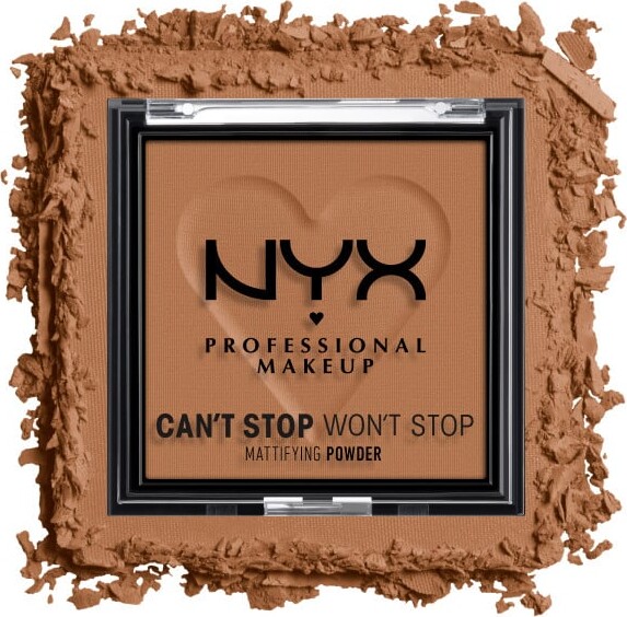 Nyx - Can't Stop Won't Stop Mattifying Powder - 08 Mocha