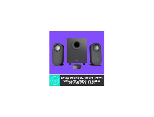 LOGITECH - Enceintes bluetooth Enceinte - bluetooth - - z407 - noir