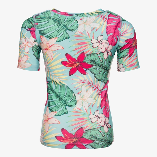 Osaga kinder UV zwemshirt met bloemenprint