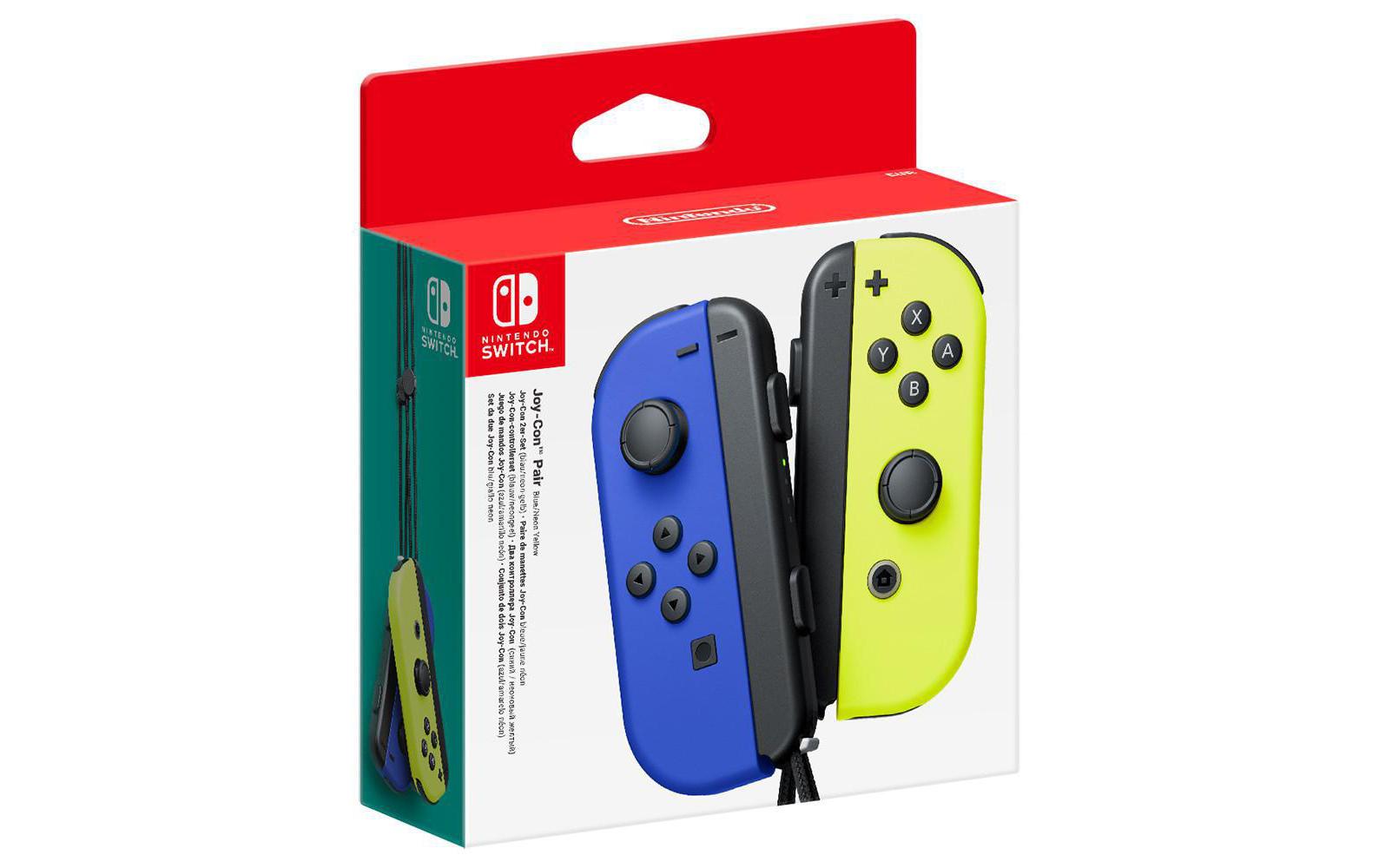 Switch Controller Joy-Con Set Blau/Neon-GelbJoy-Con - die Revolution des Spielens