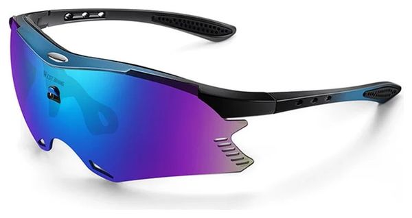 Lunettes de Soleil UV400 AntiUV CoupeVent - noir
