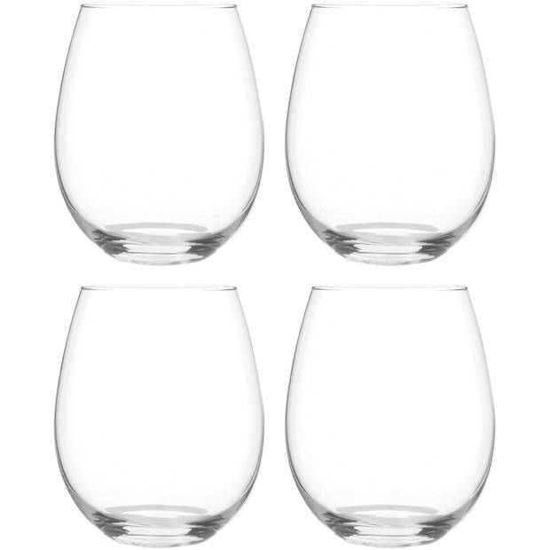 Blokker Puglia waterglazen - set van 4 - 44cl