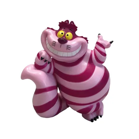 Bullyland 11401 - Spielfigur, Walt Disney Alice im Wunderland, Grinsekatze, ca. 7,3 cm