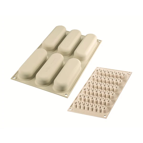 Moule 3D Kit Pop 6 Éclairs Silikomart
