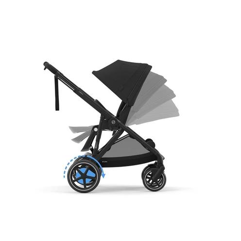 Poussette eGazelle S BLK Moon Black - CYBEX